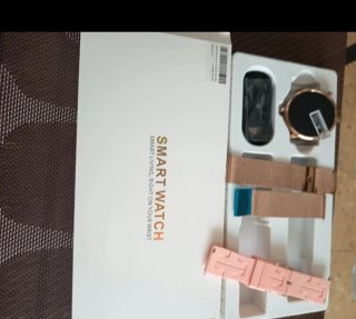 Smartwatch Oro y Rosa