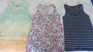 Lote 3 Camisetas Mujer Verano