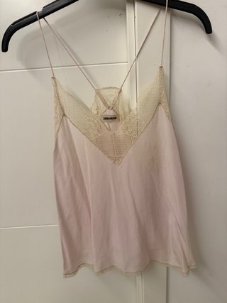 5 Tops seda y encaje Zadig & Voltaire Talla XS/S