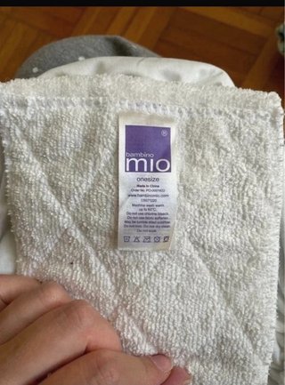 Pañales de tela reutilizables Bambino Mio