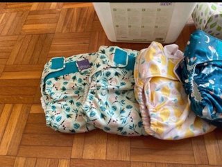Pañales de tela reutilizables Bambino Mio