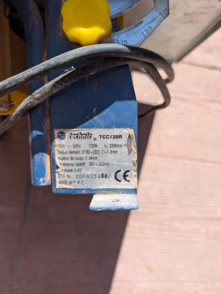 Mesa de corte para azulejos