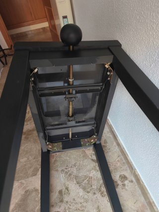 Banqueta de piano Thomann negra