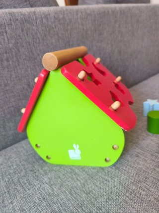 Juguete de madera para encajar formas