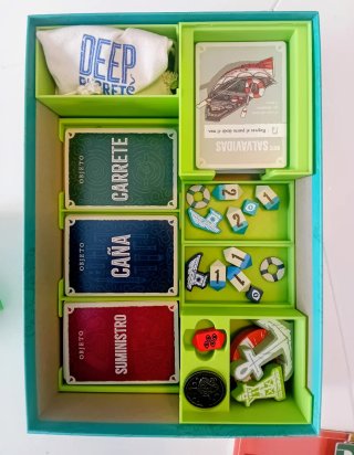 Inserto Organizador Verde Deep Regrets.