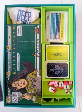 Inserto Organizador Verde Deep Regrets.