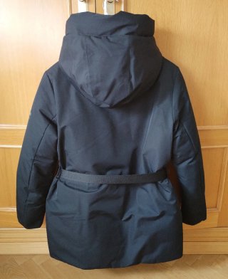 Abrigo Ecoalf Negro Talla S