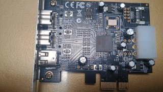 Tarjeta Controladora PCI Express FireWire
