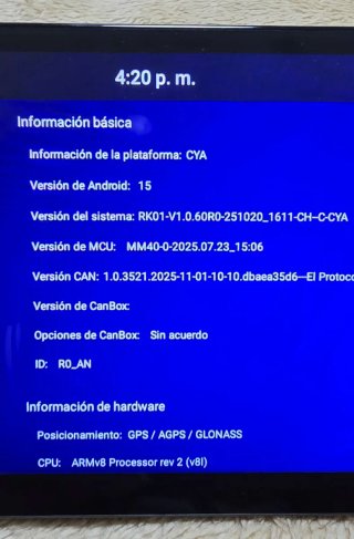 Pantalla Android 10.1" Universal (4GB+128GB)