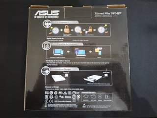 Grabadora DVD Externa ASUS SDRW-08D2S-U LITE