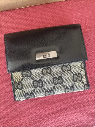Portafoglio Gucci Beige/Nero