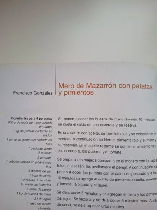 Libro Gastronomía "Nuestra cocina: Murcia"