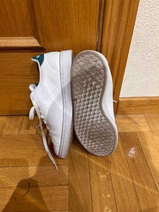 Zapatillas Adidas Blancas y Verdes