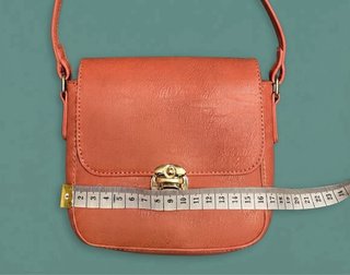 Bolso de hombro tipo bandolera Misako  salmón