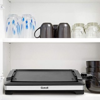 Plancha Cocina Eléctrica Antiadherente 2000W •NEW