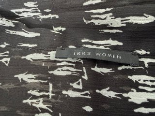 Camiseta manga larga ligera Ikks estampada talla M