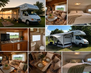 Autocaravana Ford 2.5t Diesel 6p AC 1 Año Garantia