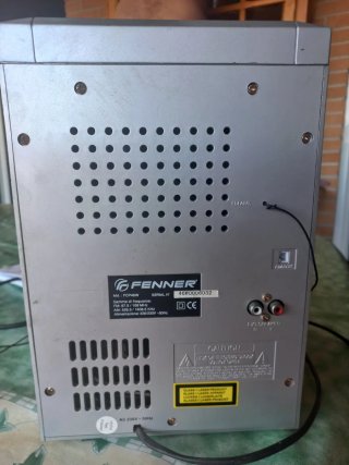 Equipo de música Fenner Vertical CD