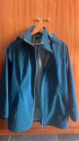 Abrigo Porteo Impermeable Azul