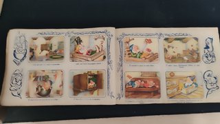 Álbum Cromos Blanca Nieves Disney Antiguo