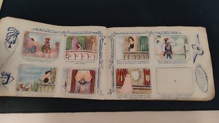 Álbum Cromos Blanca Nieves Disney Antiguo