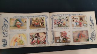 Álbum Cromos Blanca Nieves Disney Antiguo
