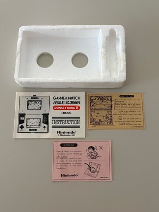 Nintendo donkey kong 2 game & watch jr-55 1983