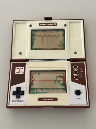 Nintendo donkey kong 2 game & watch jr-55 1983