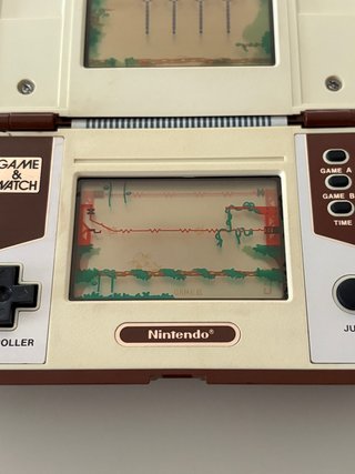 Nintendo donkey kong 2 game & watch jr-55 1983