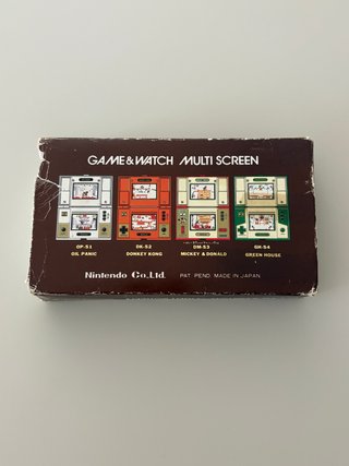 Nintendo donkey kong 2 game & watch jr-55 1983