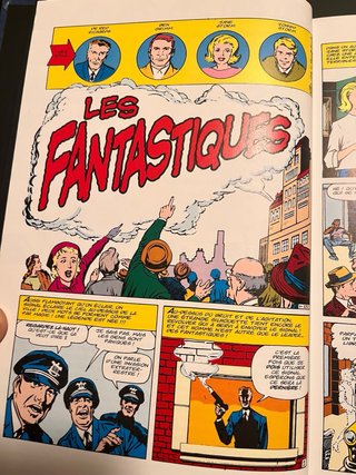 los 4 Fantásticos de Stan Lee y Jack Kirby.