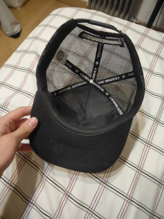 Gorra Trucker Chrome Hearts Negra y Blanca