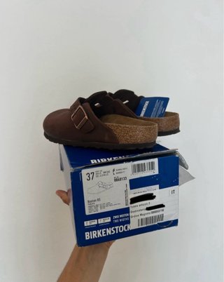 Birkenstock Boston 37 Marrone Nuove