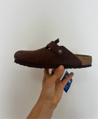 Birkenstock Boston 37 Marrone Nuove