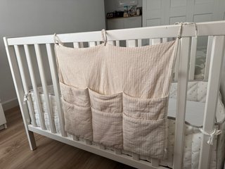 Organizador cuna Zara Home de gasa/bambula