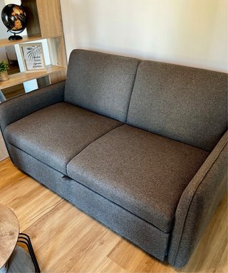 Sofá Cama 2 Plazas Gris