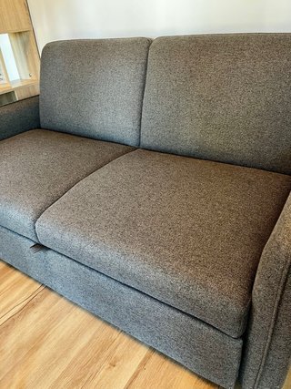 Sofá Cama 2 Plazas Gris