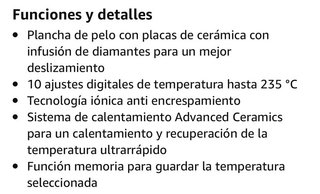 Plancha de Pelo BaByluss - Nueva a estrenar