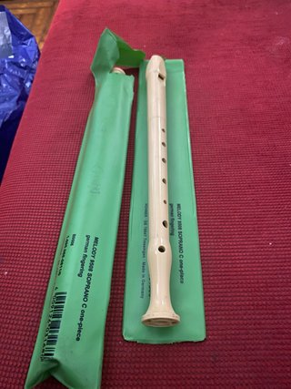 2 Flautas Hohner Melody 9508 Soprano C