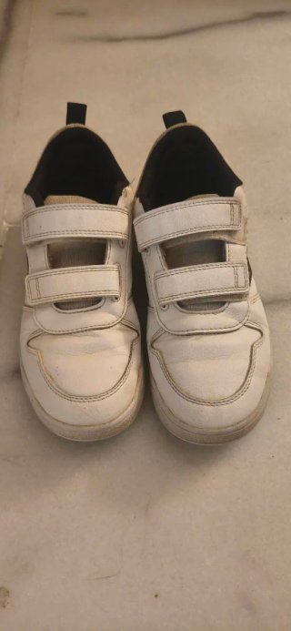 Deportivas Adidas Blancas Velcro Niños