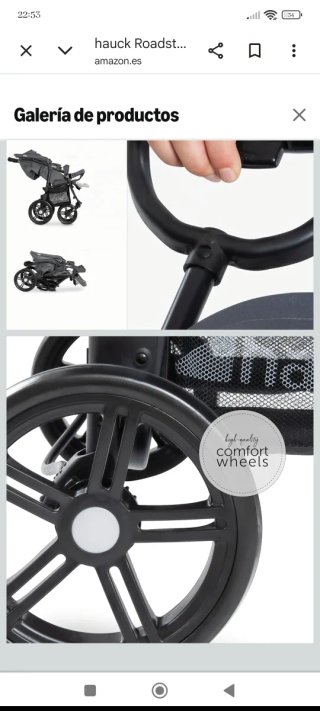 Silla de paseo gemelar Hauck Roadster Duo SLX
