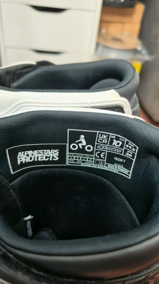 Alpinestars Tech 7 Botas Blancas
