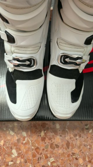 Alpinestars Tech 7 Botas Blancas