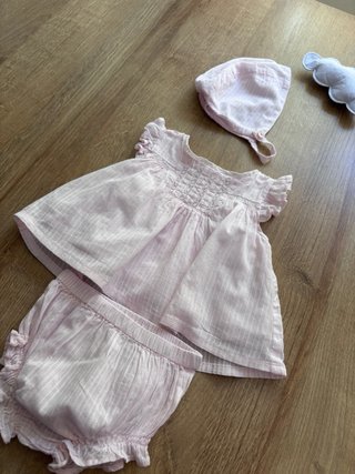 Conjunto Unit 3 meses 3 piezas bebé niña