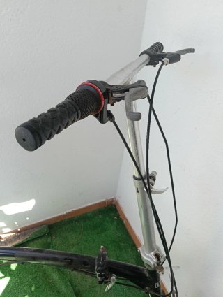 Bicicleta Plegable Negra