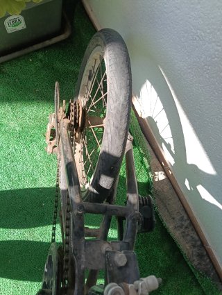 Bicicleta Plegable Negra
