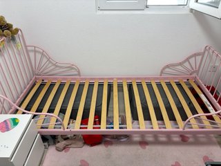 Cama infantil rosa