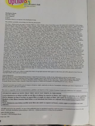libro inglés 3 eso borlington options student book