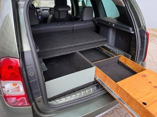 Dacia Duster 2015 camperizado artesanalmente