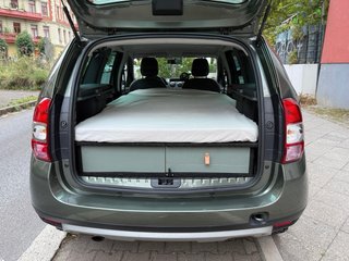 Dacia Duster 2015 camperizado artesanalmente